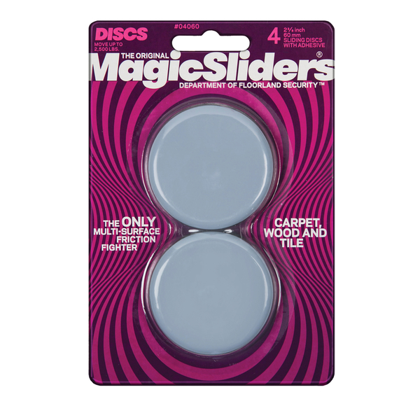 Magic Sliders SLIDING DISC RND 2-3/8"" 04060